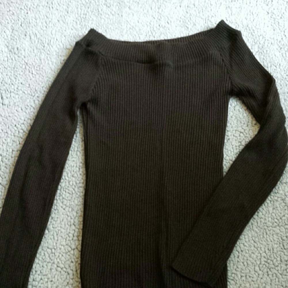 Off the shoulder sweater